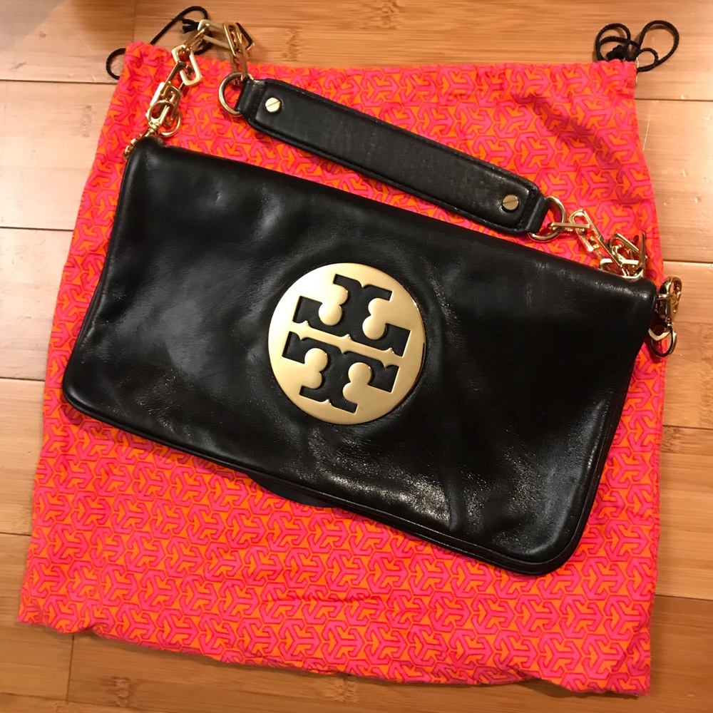 Tory Burch chain bag/clutch. Great condition!